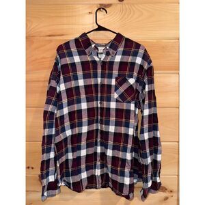 Men's Multicolored Button Down Flannel